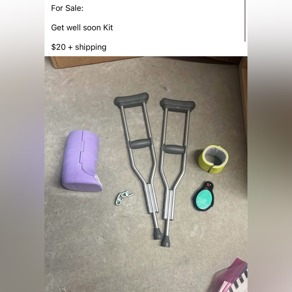 American Girl Get Well Soon Kit